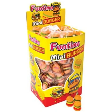 Želejkonfektes TROLLI Mini Burger, 10gx80gab