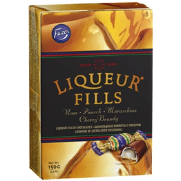Konfekšu kārba FAZER Liqueur Fills150g