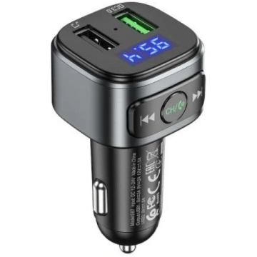 MP3-FM dekoders/raidītājs bluetooth HOCO Fighter E