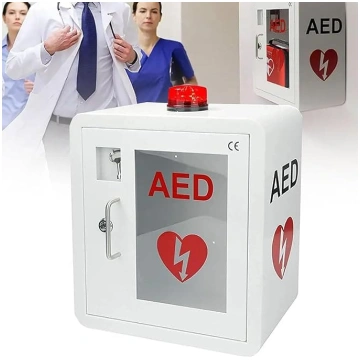 DPLXFPP AED defibrilatora sienas glabāšanas skapis