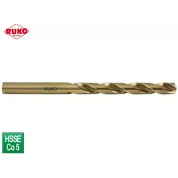 Spirālurbis metālam 4,0 mm, HSS-Co kobalta, RUKO, 