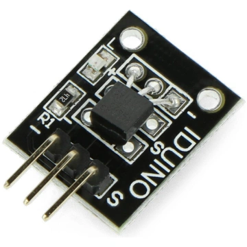 Temperature sensor DS18B20 - black module - Iduino
