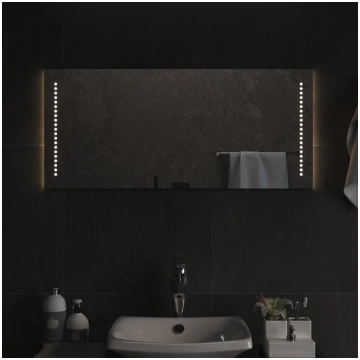 LED vannas istabas spogulis, 90x40cm vidaXL