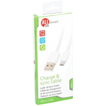Ladetajs micro USB 1 2m 2A ( 2089904 ) auto kopšan