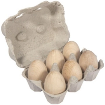 Koka olu komplekts olu kastītē (15x10x7cm), olu iz