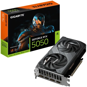 Graphics Card GIGABYTE NVIDIA GeForce RTX 5050 8 G