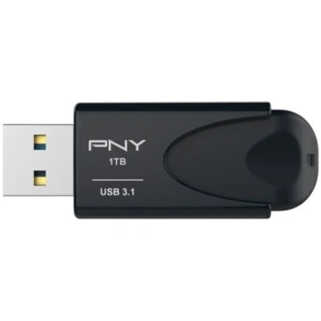 USB zibatmiņa PNY Attaché 4, melna krās., 1 TB