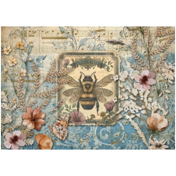 Iveta Ziedina - Bee Friend 0858 Decoupage queen