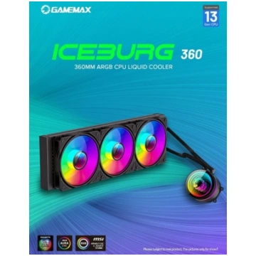 Gamemax CPU Liquid Cooler | ICEBURG 360 INFINITY B