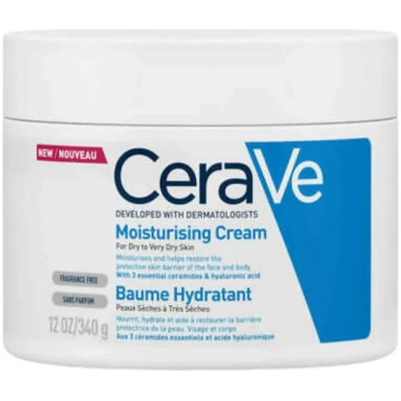 CeraVe Moisturizing Cream mitrinošs krēms 340g Flo