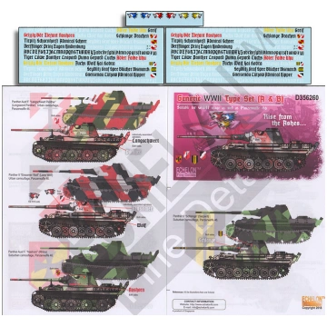 Generic WWII Type Set A, B Echelon Fine Details