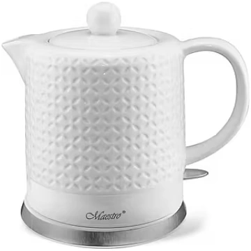 Maestro ceramic kettle MR-067, White (MR-067)