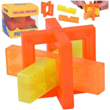 Loģiskā 3D puzle - galvaslauzis "Puzzle Lock", ora