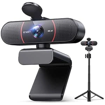 C960 4K Kit Webcam, UHD Webcam with Lens Cover & D
