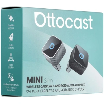 Wireless car adapter OTTOCAST Mini Cube T2 silver