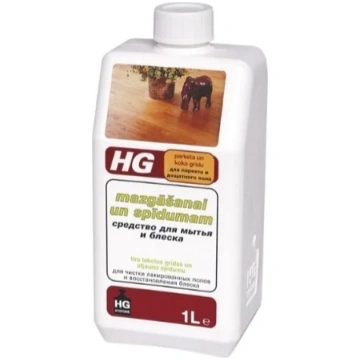 Grīdas mazgāšanas līdzeklis HG, parketam/koks, 1 l