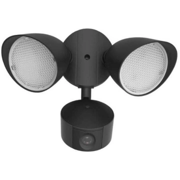 Āra sienas lampa Lutec Draco, 19W, LED, IP44, meln