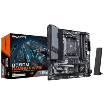 GIGABYTE B550M GAMING X WIFI6 (B550, AM4, mATX, DD