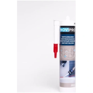 NOVIPRO SANITARY 280ml Sanitārais silikona hermēti