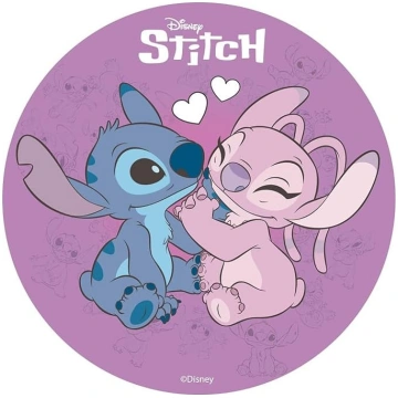 Dekora, Stitch & Angel Ēdināms vafeļu papīrs Disne
