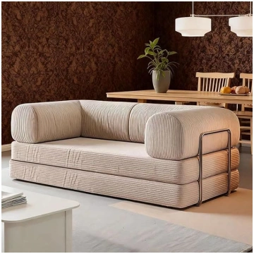 Corner Sofa with Back Support Arm Rest, Sleep Func
