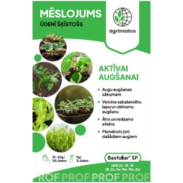 Basfoliar 20-19-19 aktīvai augšanai mēslojums 0,8k