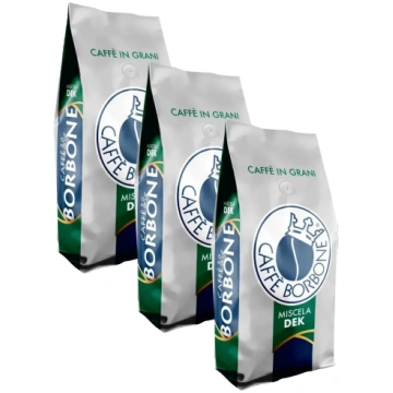 3Kg Caffè Borbone Grani Miscela Dek