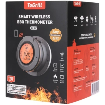 PROFLAME Termometrs HYPER BBQ AT1. 13 cm x 13 cm