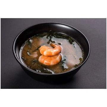 Miso zupa ar tīģergarnelēm