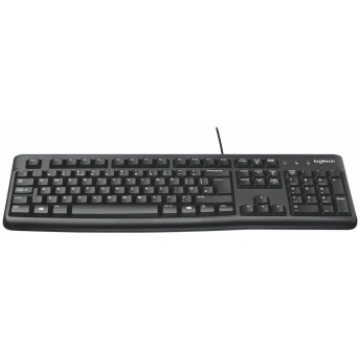 Klaviatūra Logitech K120 USB LT Black (920-002526)