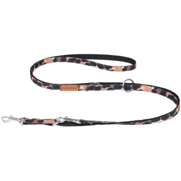 Amiplay regulējama pavadiņa Safari Leopard 6in1, M