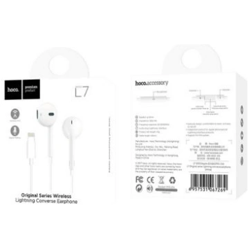Apple EarPods (analogs) HOCO L7 stereo austiņas ar