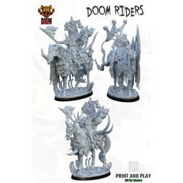 Doom Riders Nocturna Models