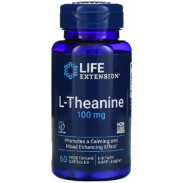 L-Theanine 100 mg Life Extension 60 vcaps