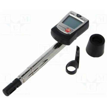 Thermoanemometer; LCD; Velocity measuring range: 0