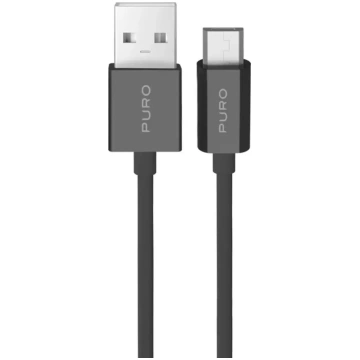 PURO PUCM12W2MTBLK data transfer and charging cabl