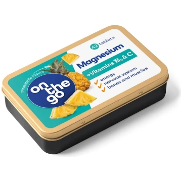 On the Go Magnesium+B6 and C vitamins 42 PAIRA