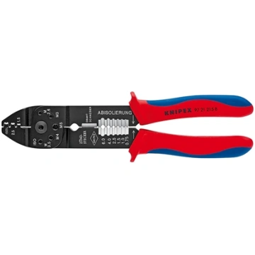 Uzgaļu presēšanas knaibles Knipex 9721215B 9721215