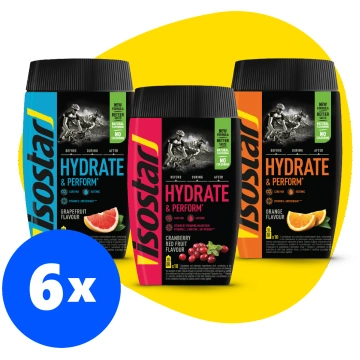 Isostar Hydrate & Perform pulveri x 6