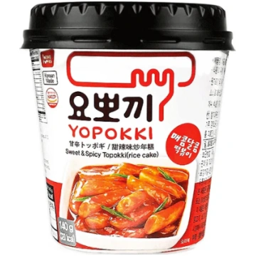 Salds un ass Topokki (Korejas ātrās pagatavošanas 