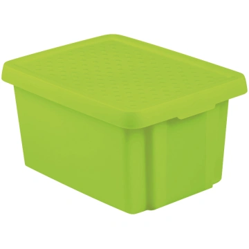 CURVER Kaste ar vāku Essentials 16L 30x39x21cm zaļ