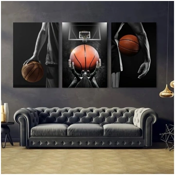 3 gab Basketbola mākslas audekls, Radoša mājas dek