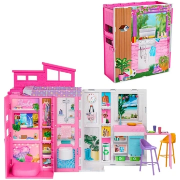 Barbie Doll - 55357 - BARBIE - GETAWAY HOUSE + DOL