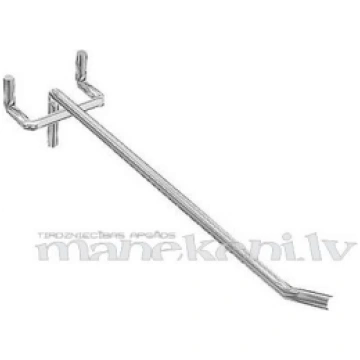Āķis perforētajai sienai, perfopanelim -10 cm