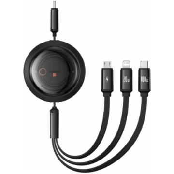 BASEUS Free2Draw CB000084 retractable USB-C - Ligh