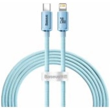 Baseus Crystal Shine USB-C to Lightning 2m 20W Sky