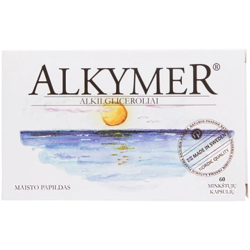 Alkymer haizivs aknu eļļa, 60 kapsulas