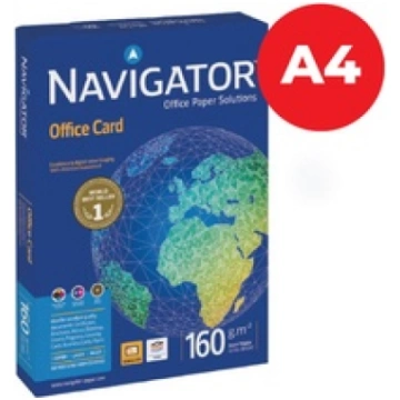 Papīrs A4, Navigator Office Card, 160 g/m²