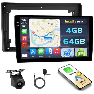 Hikity Android 15 4+64G auto radio Audi A4 (B7) 20