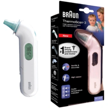Braun Thermoscan 3 Infrared Ear Thermometer IRT303